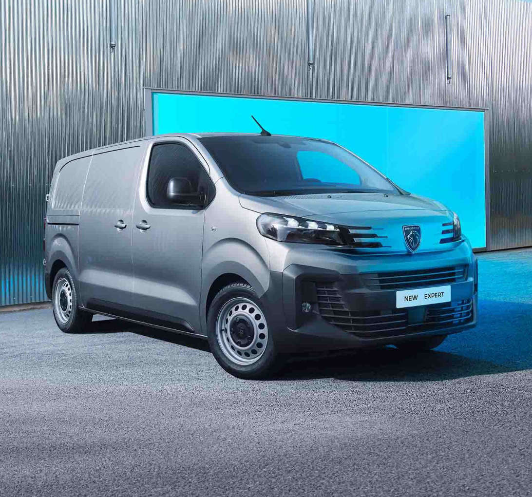 Фургон Peugeot Expert сірого кольору