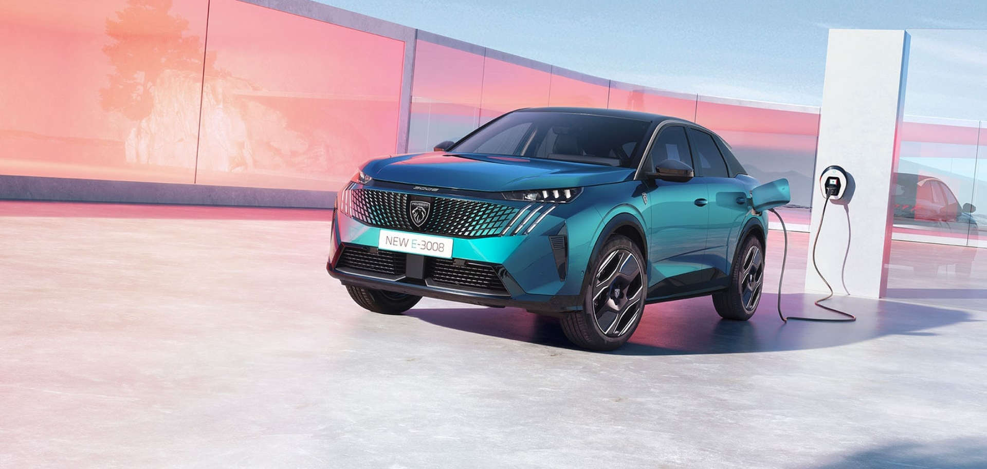 Peugeot e-3008, зовнішній вигляд